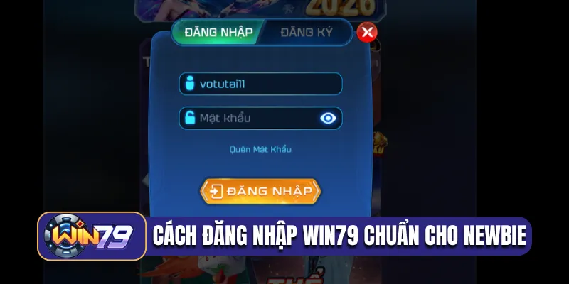 Cách đăng nhập Win79 chuẩn cho newbie